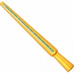 RING SIZING STICK BRASS FINISH