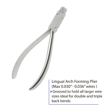 Lingual Arch Forming Plier