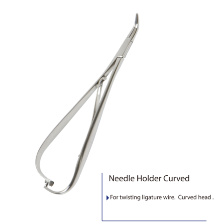 Needle Holder Curved